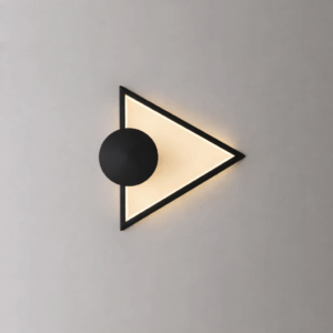 LED Аплик ASTER TRIANGLE черен