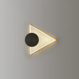 LED Аплик ASTER TRIANGLE B9960-A/BK+GD