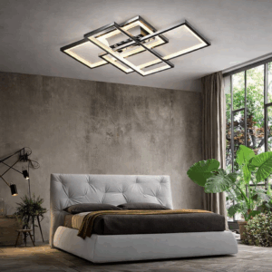 LED плафон MEGANO 9147-650 в сребро