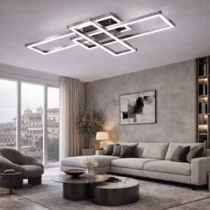 LED Плафон MEGANO 9147-1000  в сребро
