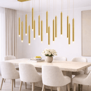 LED Полилей LUMISIA 9060-12 в злато