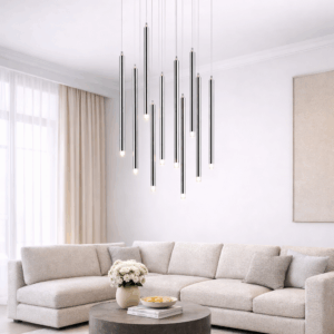 LED Полилей LUMISIA 9060-12 в сребро