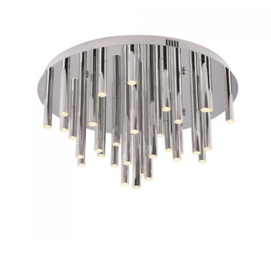 LED плафон AVILOS 9060-28 в сребро