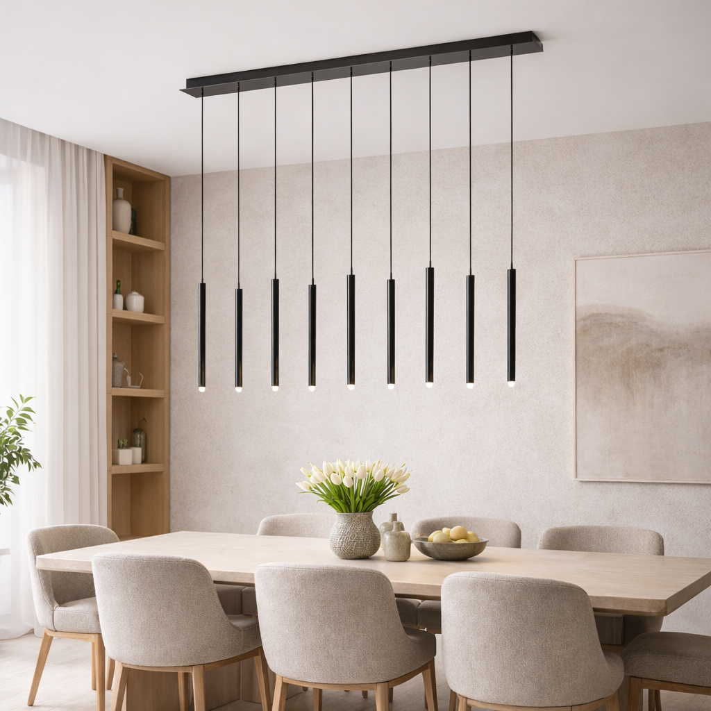 LED Полилей KARLOS MD22303-9 в черно - Image 3