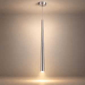 LED Пендел тип пура AVE QY-H1035SN-S сребро