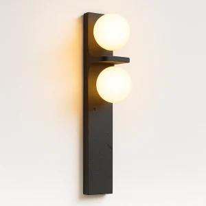 LED Аплик VULCANIKO DS09 изработен от вулканичен камък
