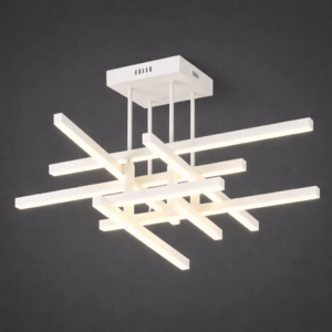 LED Бял плафон Linea White MX23082-8