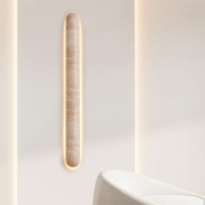 LED Аплик GROTTO STONE DS06 изработен от травертин