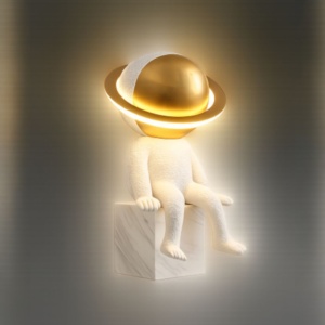 SATURN – дизайнерска LED скулптурна лампа JY-T-094