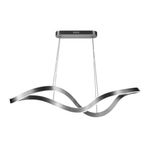 LED Полилей WAVERA 22518-1200 в тъмно сребро