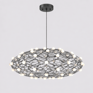 LED полилей в черно VENETIA 9922P