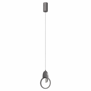 LED Пендел LOBA D22998-1 в матирано сребро