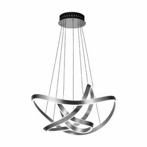 LED Полилей WAVERA 22518-D400+D600+800 тъмно сребро