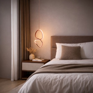 LED Пендел NEXIA D66403-1 в розе