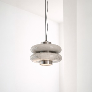 LED Пендел MARMORA D557 в сиво