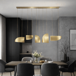 LED Полилей ORTEGON 66069-5 в златно