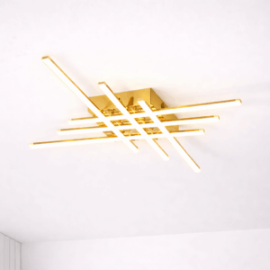 LED плафон STIMENA 8008-8 в злато