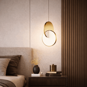 LED Пендел NOVA DROP 10305P в злато
