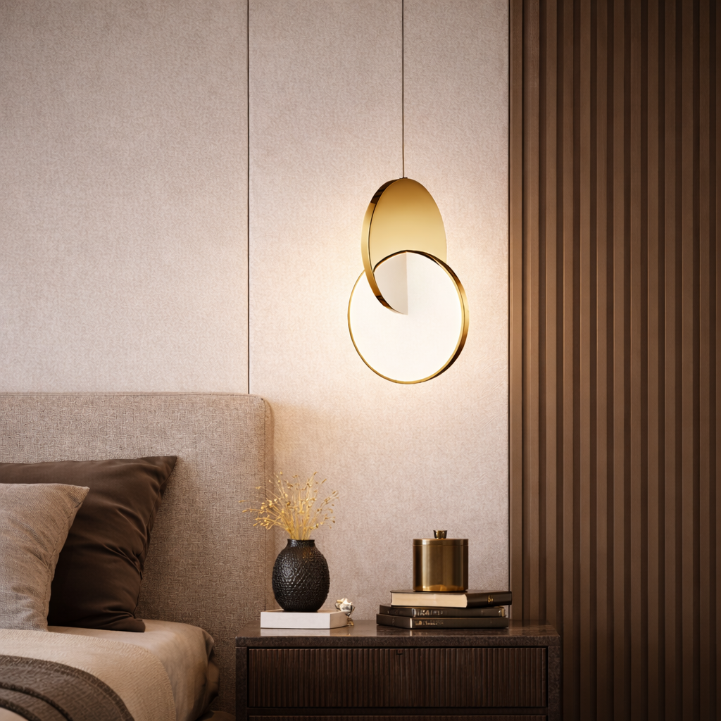LED Пендел NOVA DROP 10305P в злато