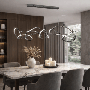 LED Полилей JUANA 9129-1300 в сребро графит