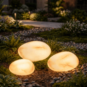 Сет 3 бр градински лампи AURA STONE LED 1503-3