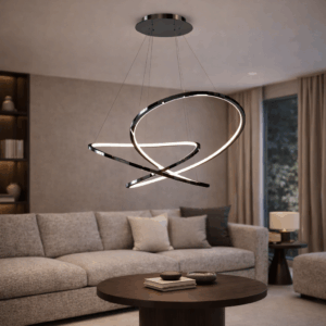 LED Полилей 9094-800 в графит сребро