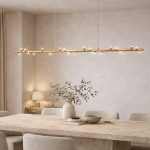 LED Полилей VELARO LineMD20212-120 в златно