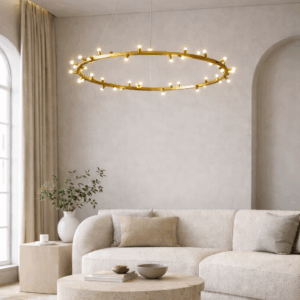 LED Полилей VELARO MD20212-60 в златно