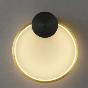 LED Аплик ASTER ROUND B9960-B/BK+GD