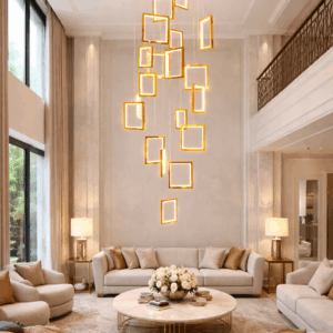 LED Полилей  VERTIGO W9106-19R в златно