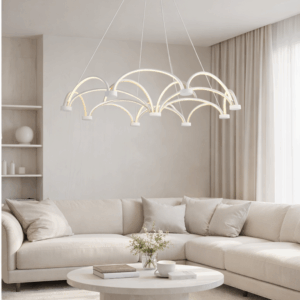 LED Полилей “Eclipse” MD20106 в бяло