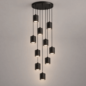 LED Полилей NERO MARBLE 8916/11RB мрамор
