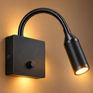 LED Аплик FLEXI BLACK JN 8407